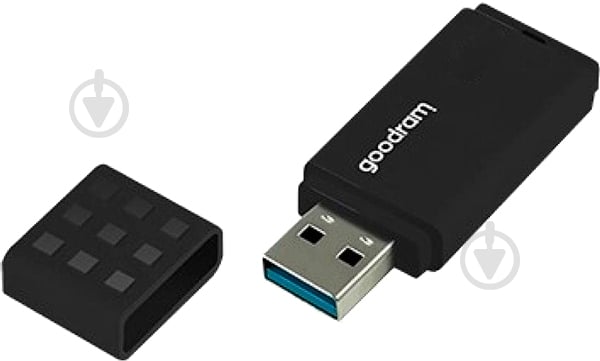 Флеш-пам'ять Goodram UME3 64 ГБ USB 3.0 black (UME3-0640K0R11) - фото 1