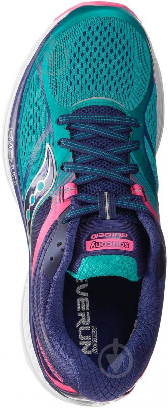 Кроссовки женские демисезонные Saucony GUIDE 10 10350-3s р.38 бирюзовые - фото 4