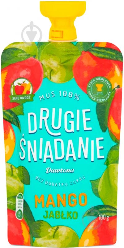 Пюре фруктове Dawtona Другий сніданок манго 100 г - фото 1