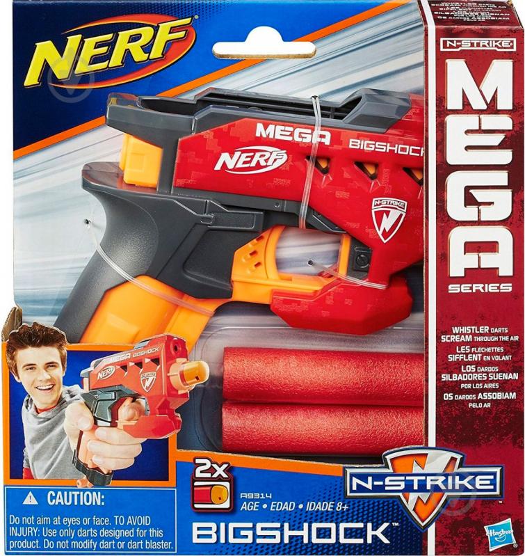 Бластер Hasbro Nerf Мега Бигшот A9314 - фото 2