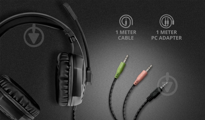 Наушники Trust GXT412 Celaz Gaming Multiplatform Headest black (23373) - фото 8