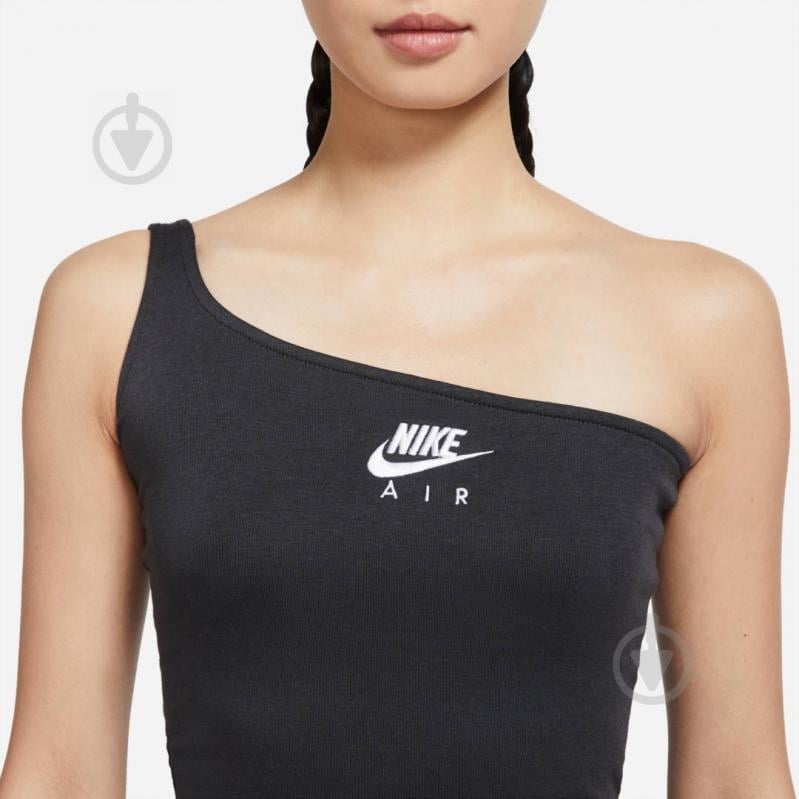 Майка Nike W NSW AIR TANK ASYM DD5435-070 р.L черный - фото 4