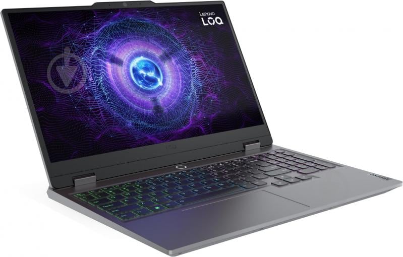 Ноутбук Lenovo LOQ 15IRX9 15,6" (83DV016WRA) luna grey - фото 2