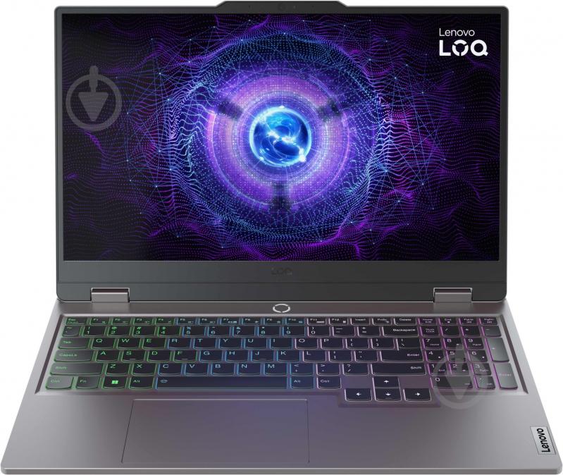 Ноутбук Lenovo LOQ 15IRX9 15,6" (83DV016WRA) luna grey - фото 1