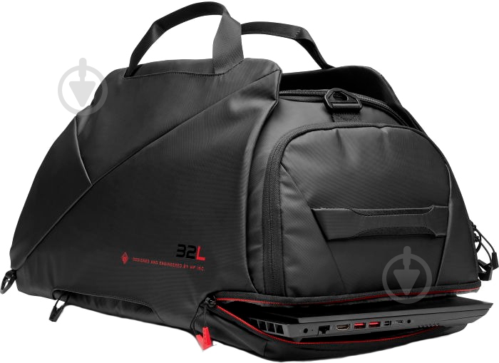 Сумка HP OMEN Transceptor Duffel Bag 17" black (7MT82AA) - фото 3