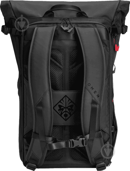 Рюкзак HP Omen Transceptor Rolltop 15.6" black (7MT83AA) - фото 3