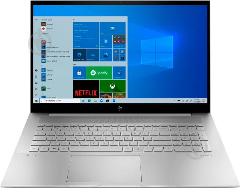 Ноутбук HP Envy 17-ch0007ua 17,3 (422P1EA) silver - фото 1