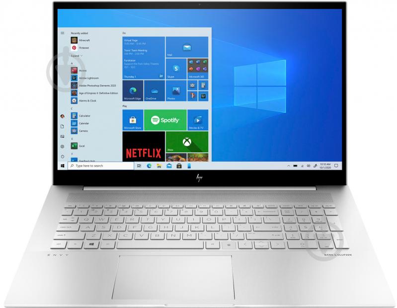 Ноутбук HP Envy 17-ch0008ua 17,3 (422P2EA) silver - фото 1