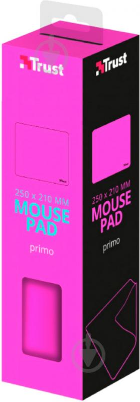 Коврик для мышки Trust Primo Mouse pad - summer pink (22756) - фото 4