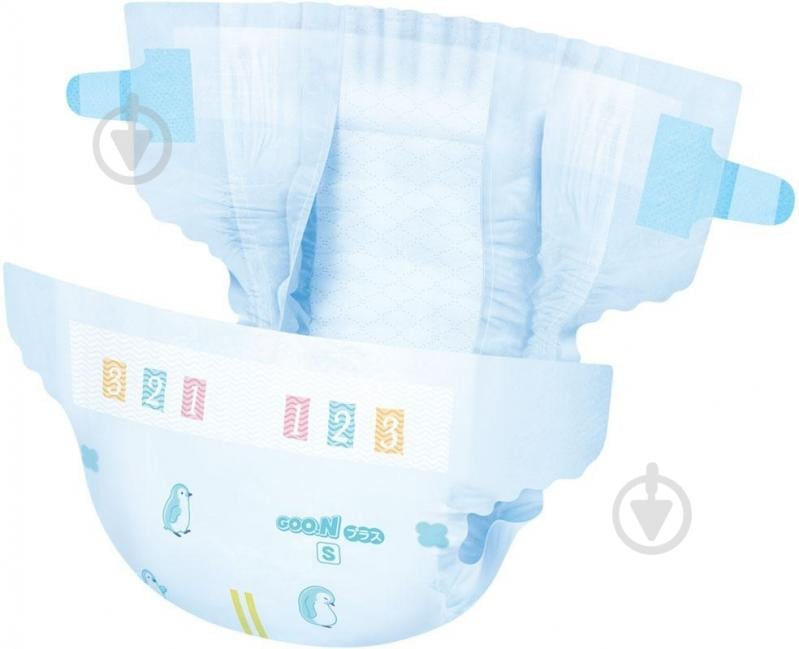 Подгузники Goo.N Plus (21001496) S 4-8 кг 62 шт. - фото 1