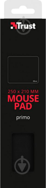 Коврик для мышки Trust Primo Mouse pad - summer black (22758) - фото 5