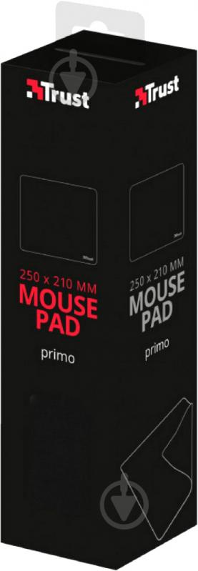 Коврик для мышки Trust Primo Mouse pad - summer black (22758) - фото 4