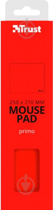 Килимок для миші Trust Primo Mouse pad - summer red (22759) - фото 5