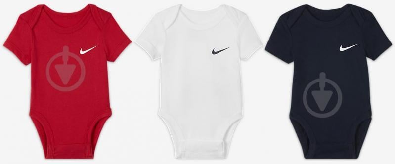 Боді для хлопчика Nike р.68 різнокольоровий 56F096-695 - фото 1