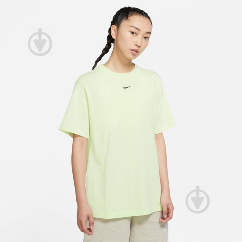 Футболка Nike W NSW ESSNTL SS TOP BF DH4255-303 р.XL светло-зеленый - фото 1