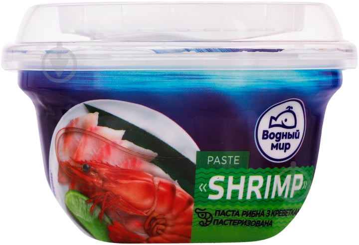 Паста Водний Світ Крабова з креветками Shrimp paste 140 г (4820088413730) - фото 1