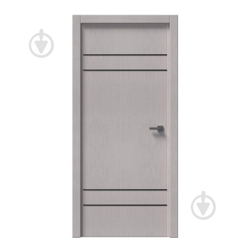 Дверне полотно IN WOOD ET-03 ПГ із чорним молдингом і кромкою 600 мм білий структурний - фото 1 Дверне полотно IN WOOD ET-03 ПГ із чорним молдингом і кромкою 600 мм білий структурний - фото 1