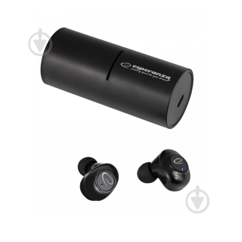 Наушники Esperanza Tws Wireless Earphones Laurel black (EH227K) - фото 4