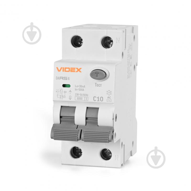 Диференційний автомат Videx VF-RS6-DA2AC10 27117 - фото 1