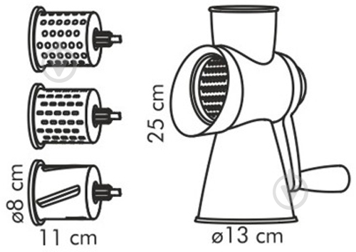 Мельница Tescoma HANDY универсальный (643583) - фото 2 Мельница Tescoma HANDY универсальный (643583) - фото 2