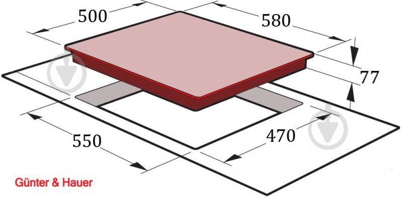 Варочная поверхность электрическая Gunter&Hauer GHE 490 IX - фото 5