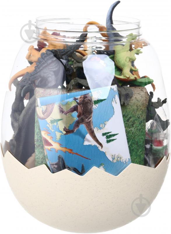 Игровой набор PIXIE яйцо динозавры 50 шт. 24х33 см пластик YX-DT02-1 - фото 2 Игровой набор PIXIE яйцо динозавры 50 шт. 24х33 см пластик YX-DT02-1 - фото 2