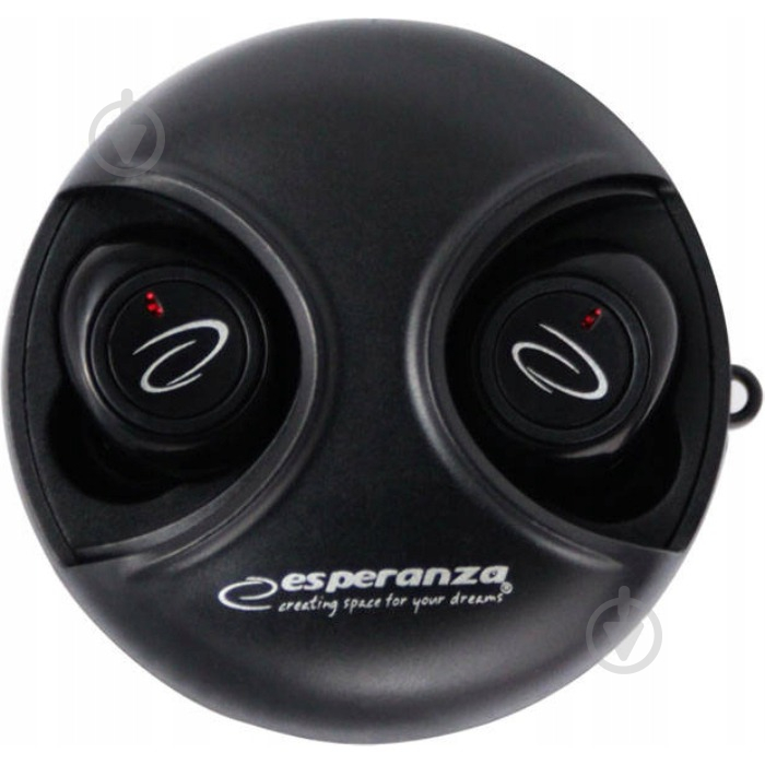 Навушники Esperanza Earphones Aries black (EH228K) - фото 1