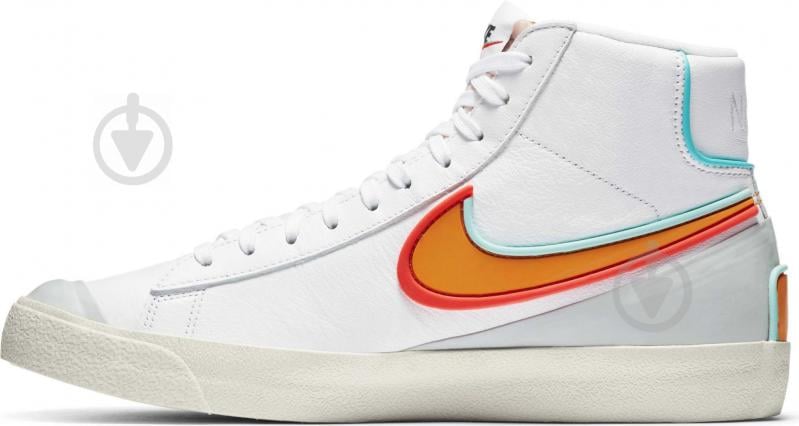 Кеды Nike BLAZER MID '77 INFINITE DA7233-100 р.45 белый - фото 6