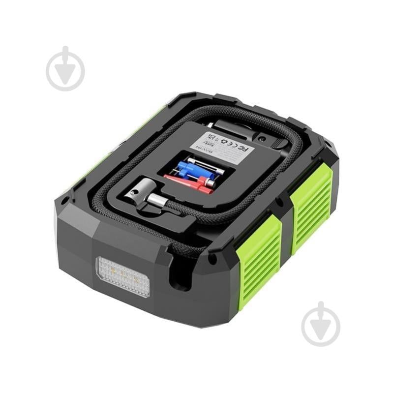 Компресcор автомобильный BAVIN PC1159S 120W 150PSI Black - фото 1
