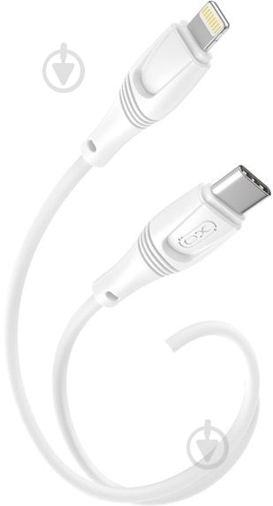 Кабель Xo Zeus Series High Elastic Type-C to Lightning 27W 1 м белый (NBQ239A_White) - фото 2 Кабель Xo Zeus Series High Elastic Type-C to Lightning 27W 1 м белый (NBQ239A_White) - фото 2