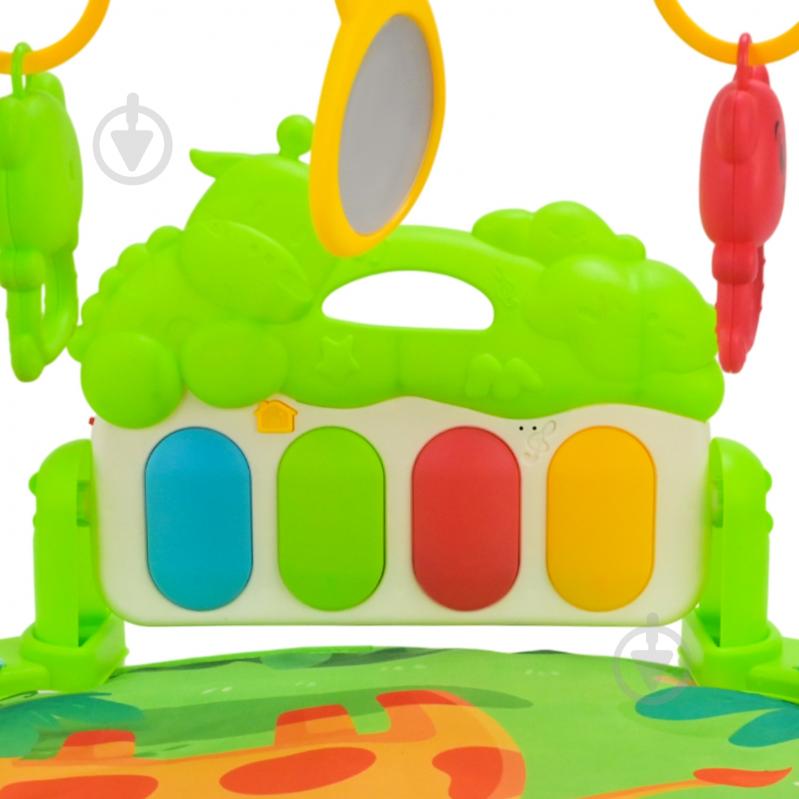 Игровой коврик Shantou с погремушками + музыкальная панель с большими клавишами YT610 - фото 5 Игровой коврик Shantou с погремушками + музыкальная панель с большими клавишами YT610 - фото 5