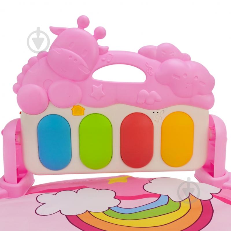 Игровой коврик Shantou с погремушками + музыкальная панель с большими клавишами YT602 - фото 4