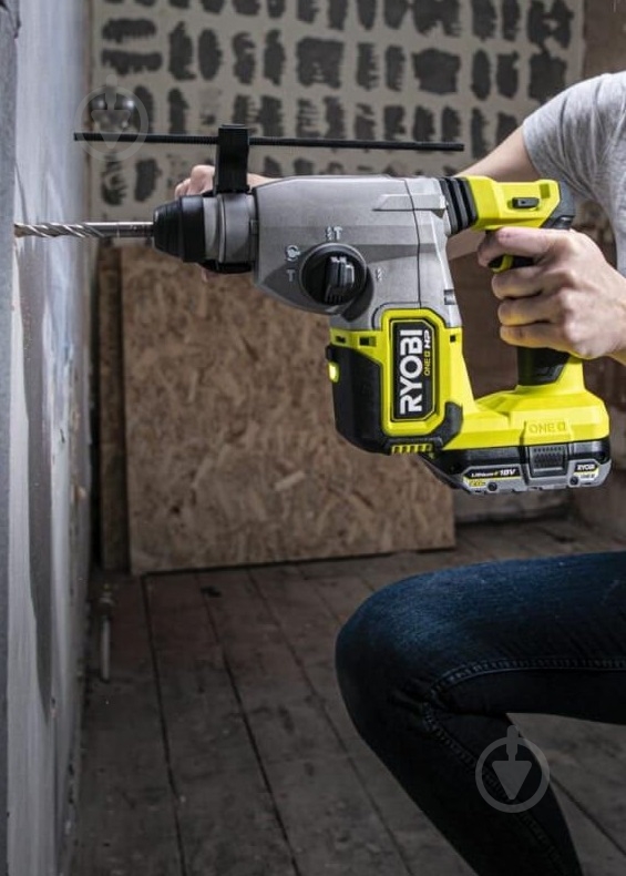 Перфоратор RYOBI SDS18X-0 ONE+ НР SDS-plus 5133004620 - фото 3 Перфоратор RYOBI SDS18X-0 ONE+ НР SDS-plus 5133004620 - фото 3
