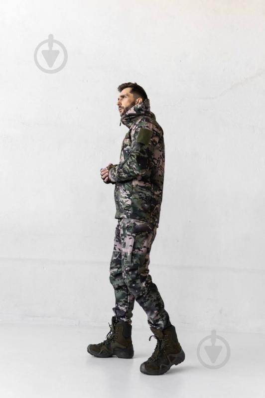 Брюки тактические LOGOS теплые с Soft Shell NEW р. XXXL multicam (04-10-00-0015) - фото 5