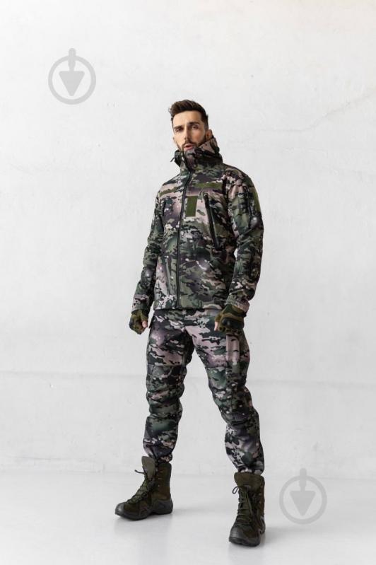 Брюки тактические LOGOS теплые с Soft Shell NEW р. XXXL multicam (04-10-00-0015) - фото 4