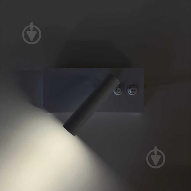 Бра Violux BITRIX-W 10 Вт (3 вт + 7 Вт) белый 551004 - фото 2