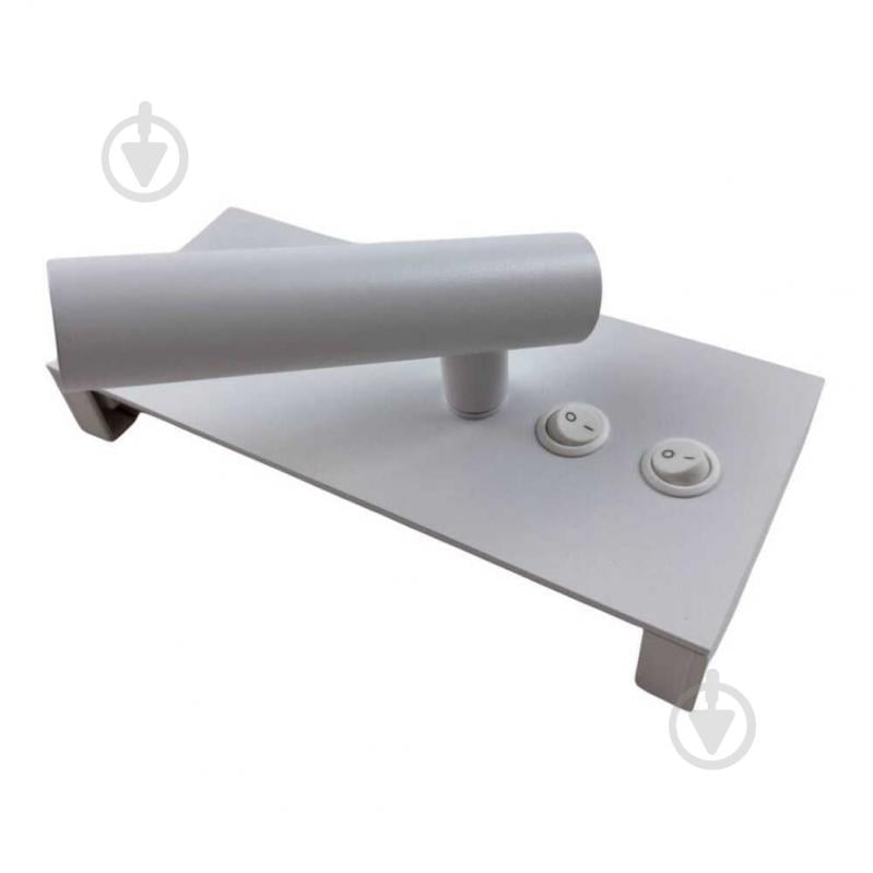 Бра Violux BITRIX-W 10 Вт (3 вт + 7 Вт) белый 551004 - фото 4