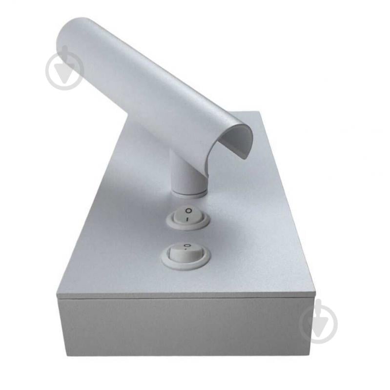 Бра Violux BITRIX-W 10 Вт (3 вт + 7 Вт) белый 551004 - фото 6