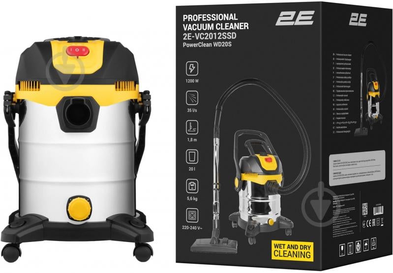Пылесос 2E PowerClean 20S 2E-VC2012SSD - фото 27 Пылесос 2E PowerClean 20S 2E-VC2012SSD - фото 27