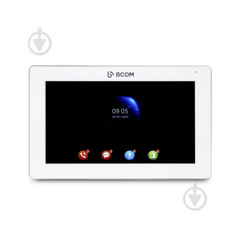 Видеодомофон BCOM Wi-Fi 7" BD-770FHD/T White с поддержкой Tuya Smart 240559 - фото 1