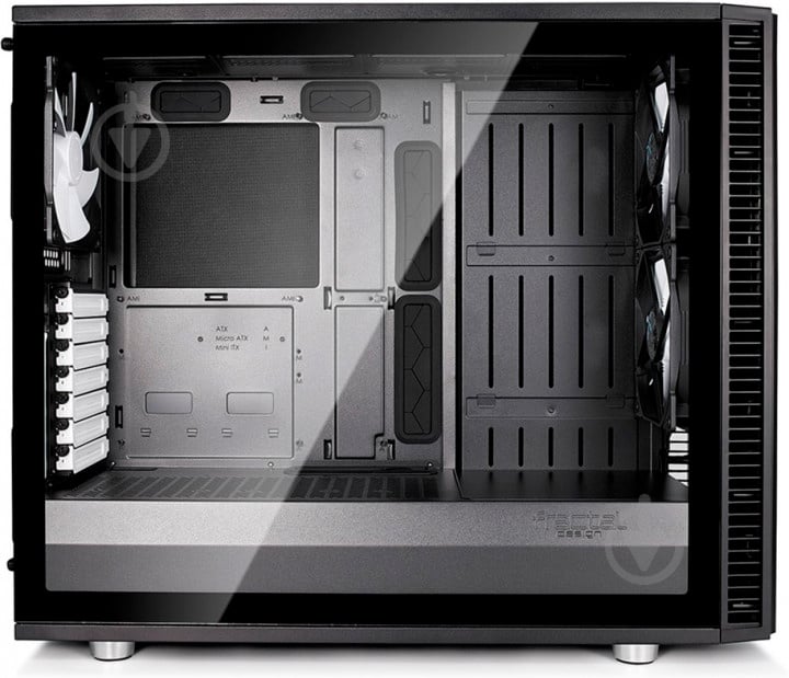 Корпус Fractal Design Define S2 с закаленным стеклом Black (FD-CA-DEF-S2-BK-TGL) - фото 13