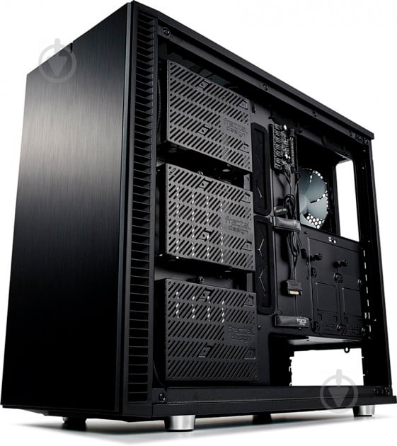 Корпус Fractal Design Define S2 с закаленным стеклом Black (FD-CA-DEF-S2-BK-TGL) - фото 5