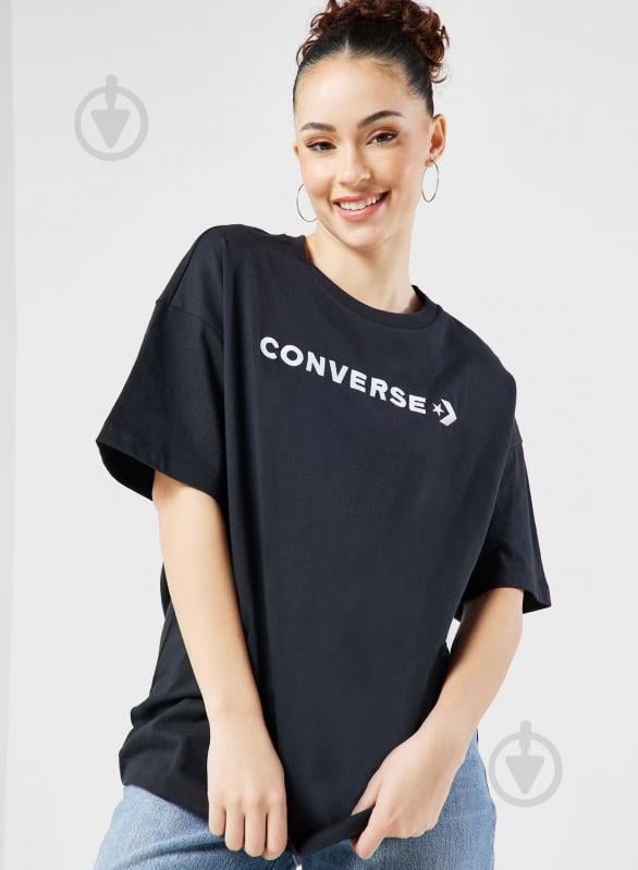 Ladies converse tshirt hotsell