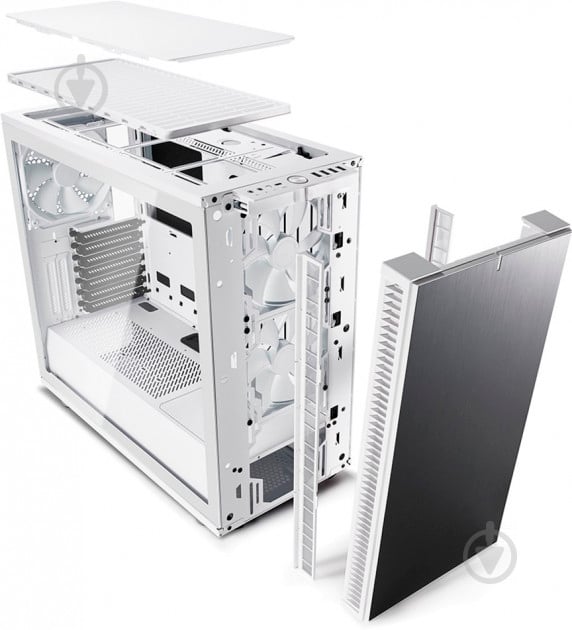 Корпус Fractal Design Define S2 з загартованим склом White (FD-CA-DEF-S2-WT-TGC) - фото 19