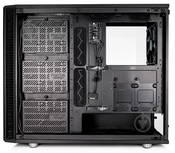 Корпус Fractal Design Define S2 Gunmetal з загартованим склом Titanium (FD-CA-DEF-S2-GY-TGL) - фото 10