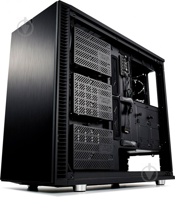 Корпус Fractal Design Define S2 Gunmetal з загартованим склом Titanium (FD-CA-DEF-S2-GY-TGL) - фото 12