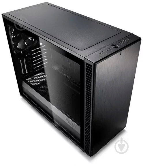 Корпус Fractal Design Define S2 Gunmetal з загартованим склом Titanium (FD-CA-DEF-S2-GY-TGL) - фото 2