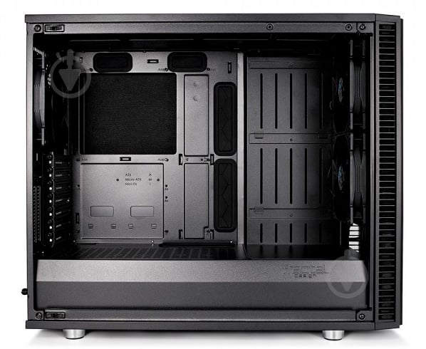 Корпус Fractal Design Define S2 Gunmetal з загартованим склом Titanium (FD-CA-DEF-S2-GY-TGL) - фото 9