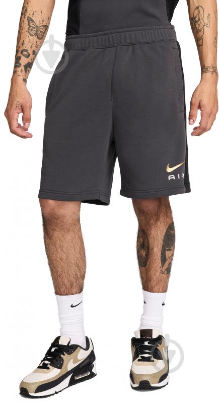 Шорти Nike M NSW SW AIR SHORT FT FN7701-070 р. 2XL сірий - фото 1