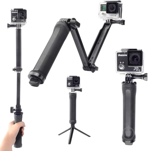 GoPro 3 Way Grip Arm Tripod AFAEM-001